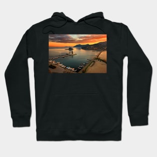 View from Kanoni - Corfu island Hoodie